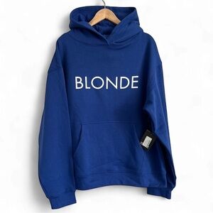 NEW Brunette The Label Blue Hoodie BLONDE 🚨Last one🚨